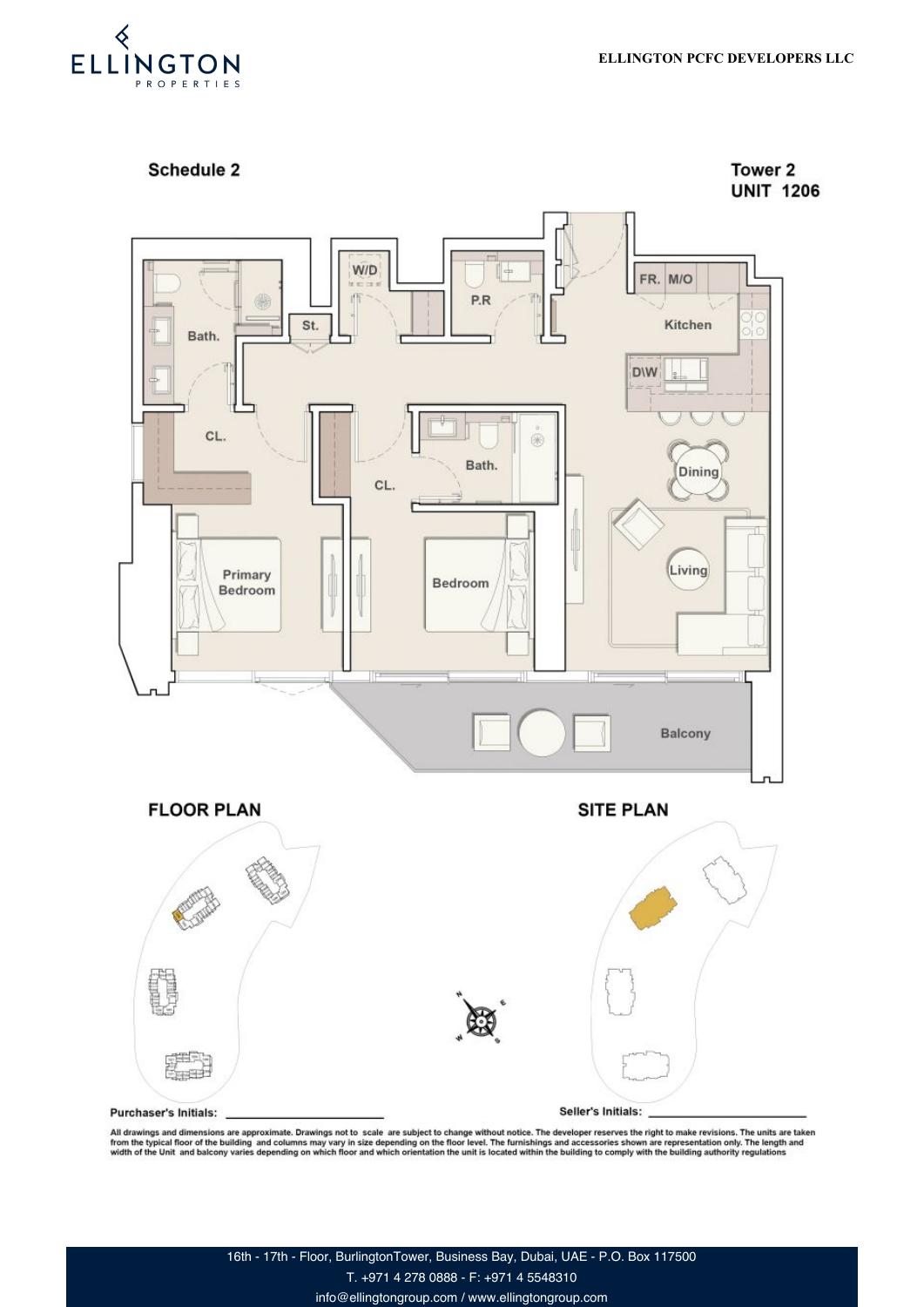 Eltiera Views II-1206 floor plan